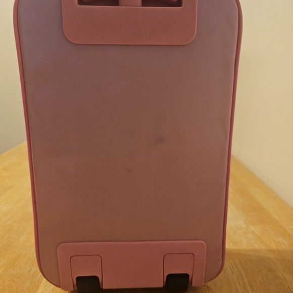 Vintage Y2K Rolling Backpack/ Travel Butterfly Flowers extendable handles wheels - Picture 5 of 10